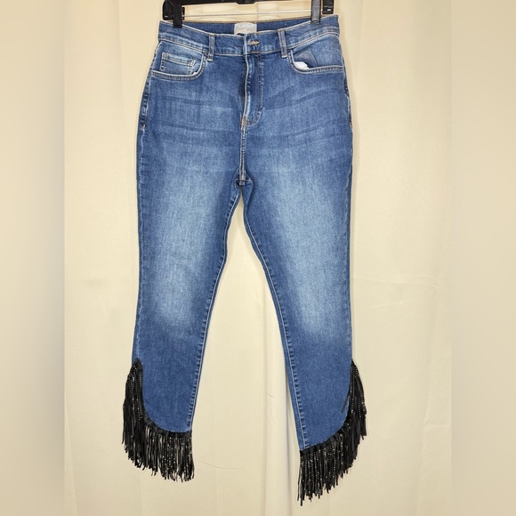 K Jordan Rust & Cream Aztec Open-Front Knit Cardigan - Picture 2 of 3